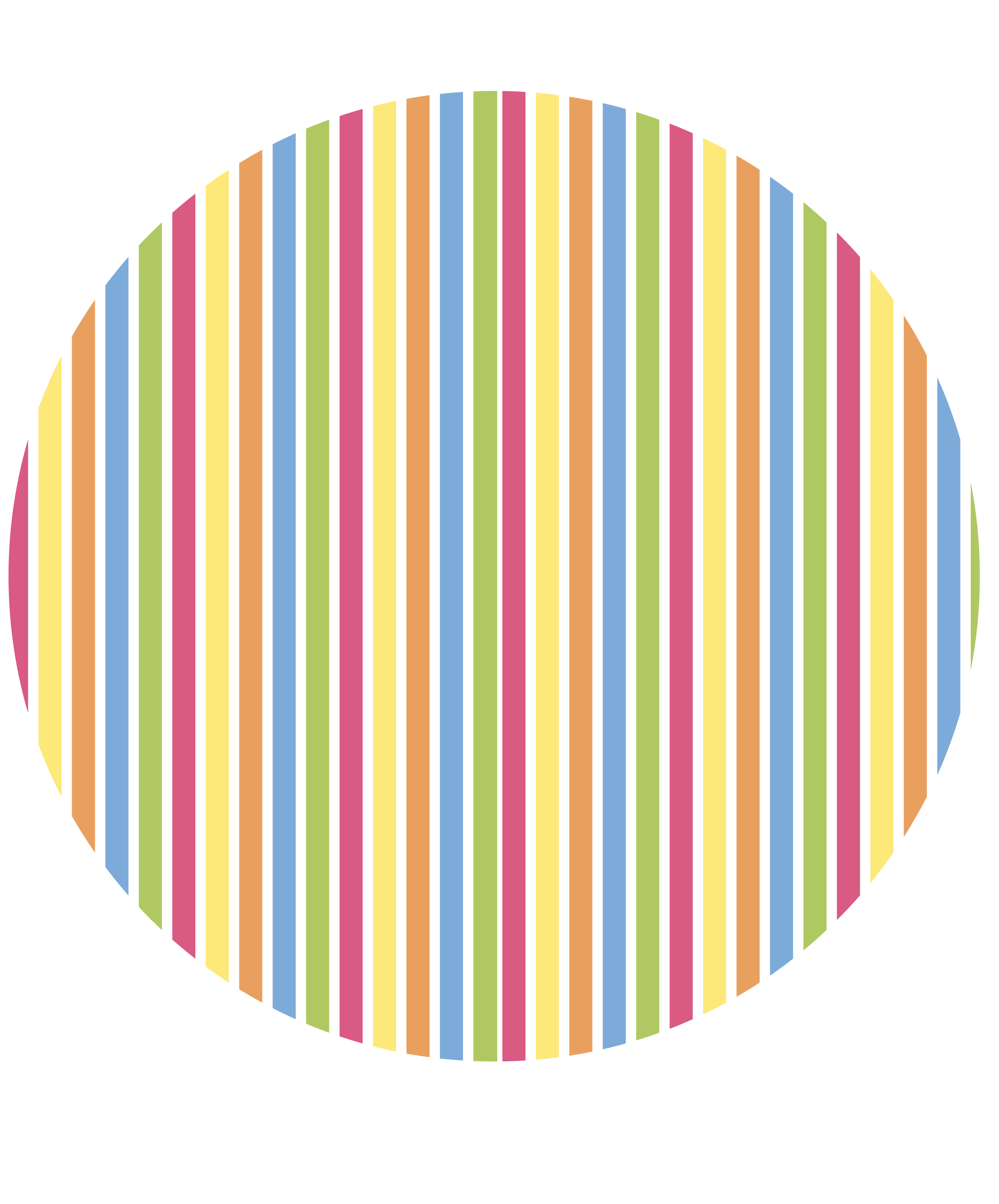 Çizgili pvc halı - canlı Çizgili tarz - TenStickers
