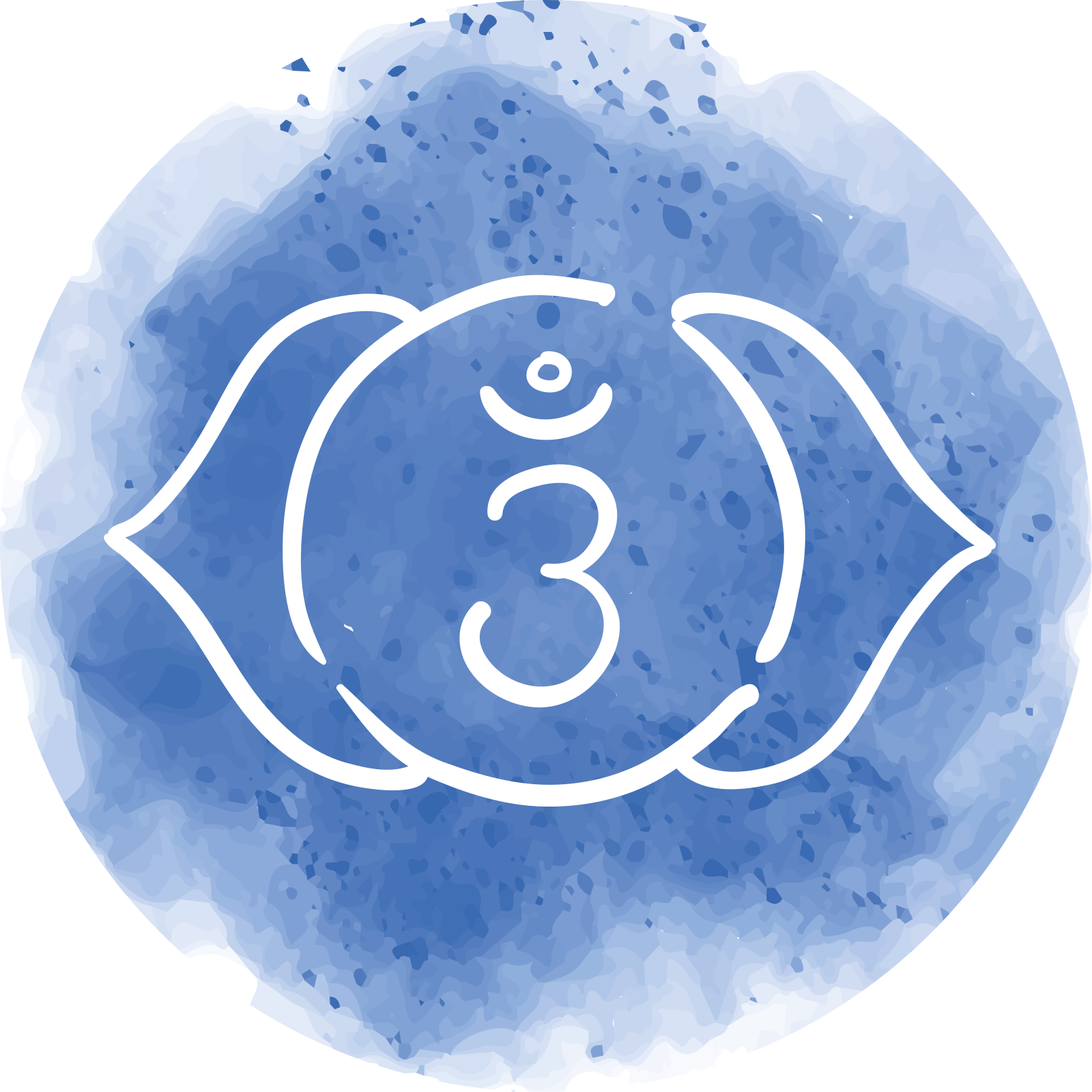 üçüncü göz çakra sembolü modern kilim - TenStickers