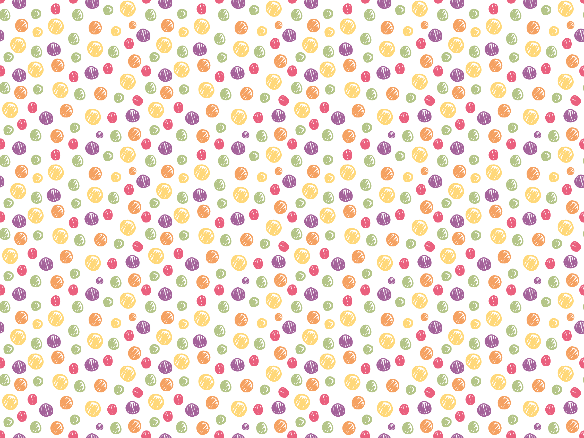 çizilmiş renkli lekeli genç vinil halı - TenStickers