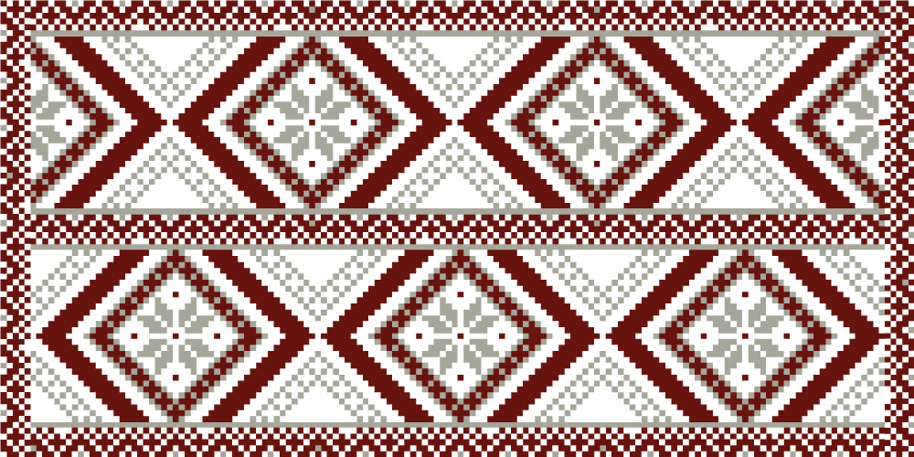 Karmaşık geometrik desenler mozaic pvc halı - TenStickers