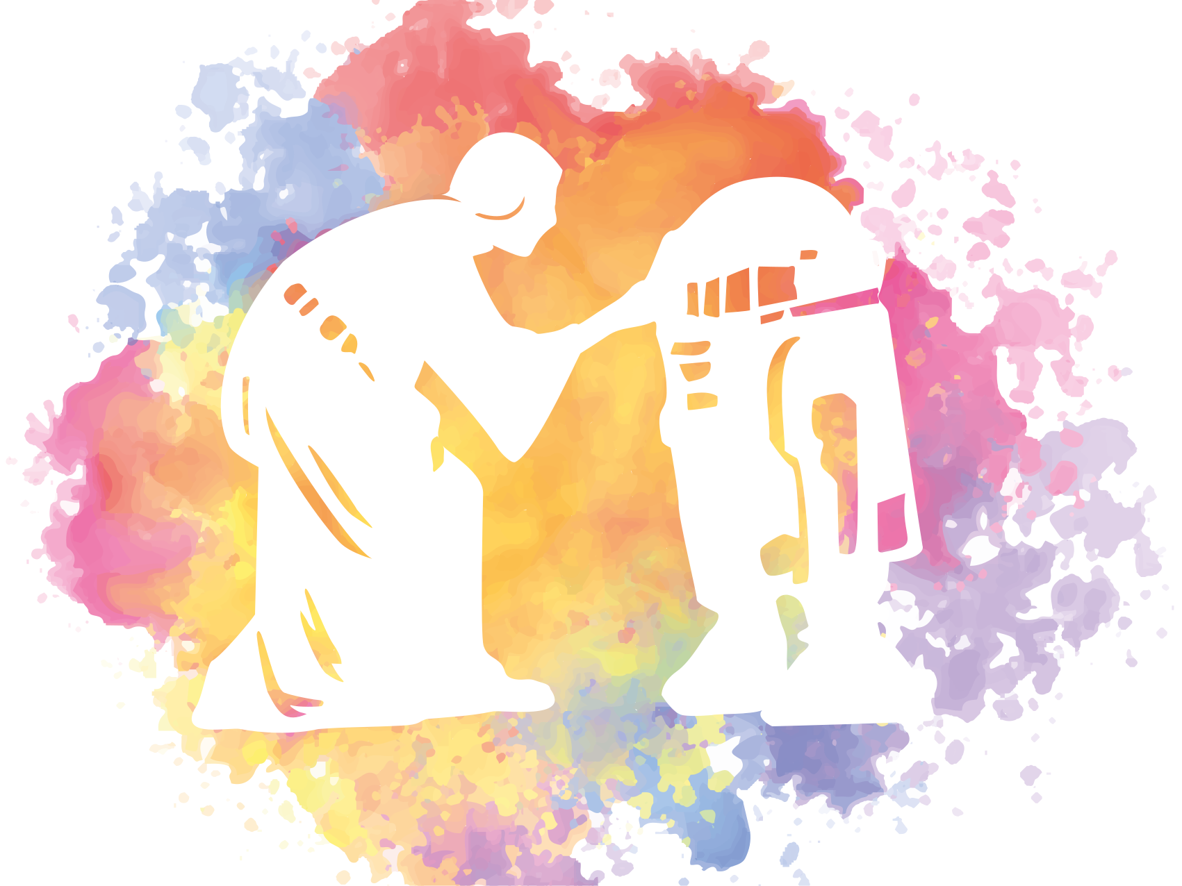 Aquarella galaktik destan gençler pvc halı - TenStickers