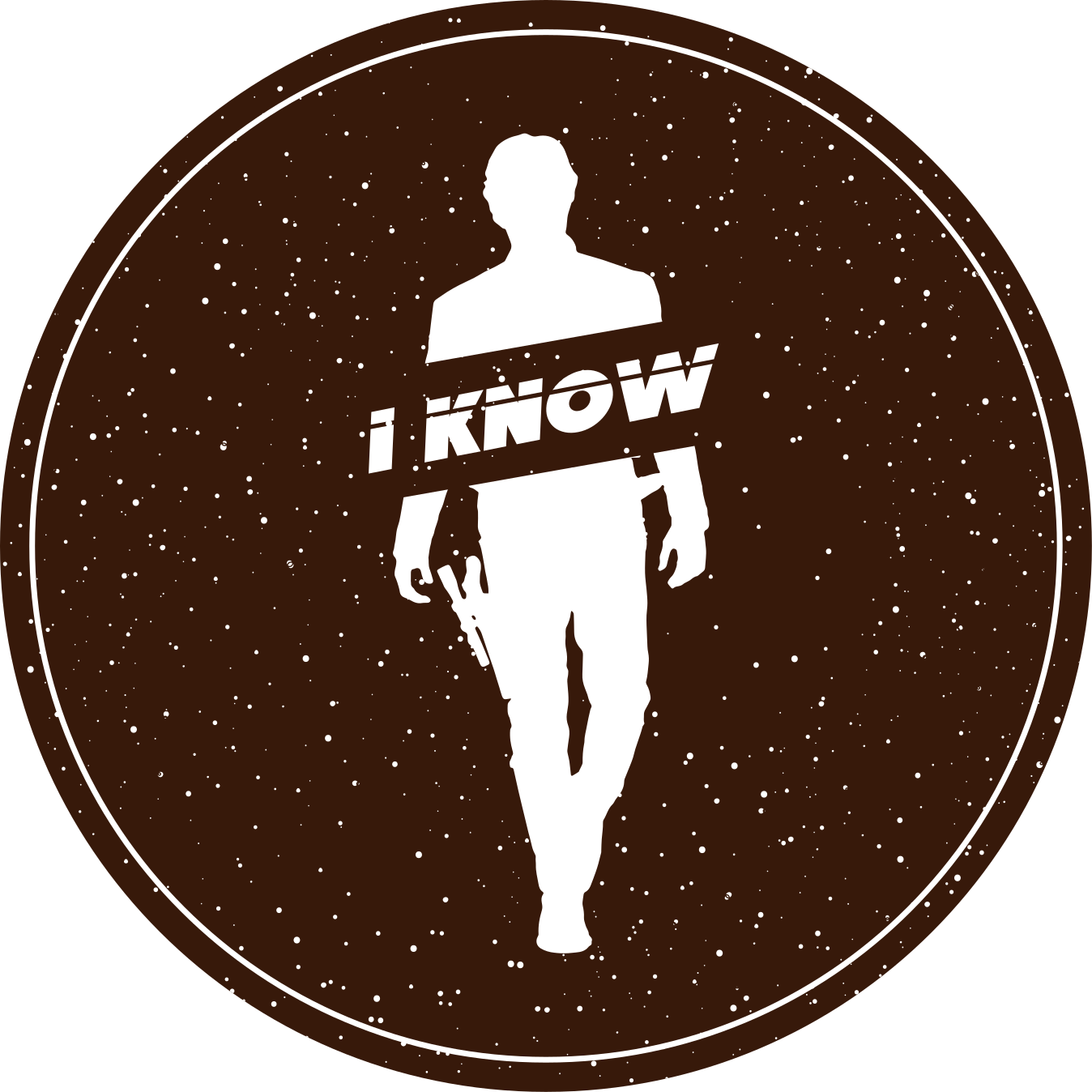 Sade silüet ifadesi minimalist pvc halı - TenStickers