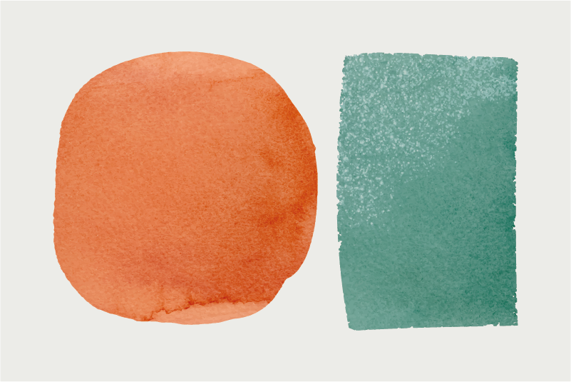 Soyut bölümler oturma odası pvc halı - TenStickers