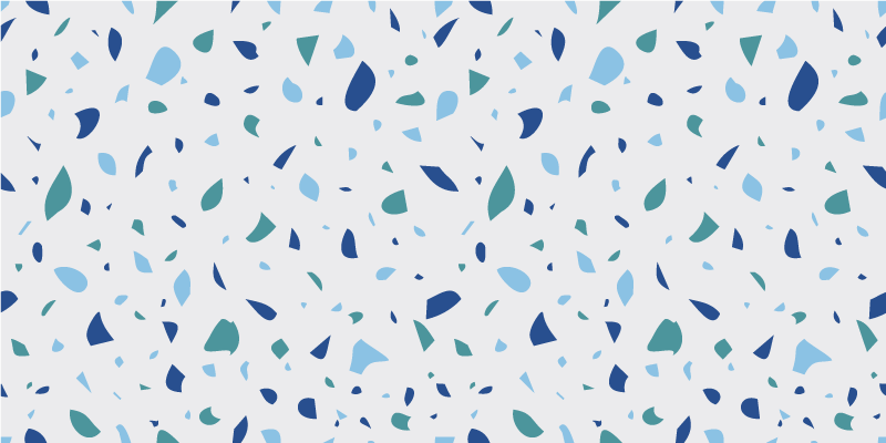 Renkli desen Mermer vinil halı - TenStickers