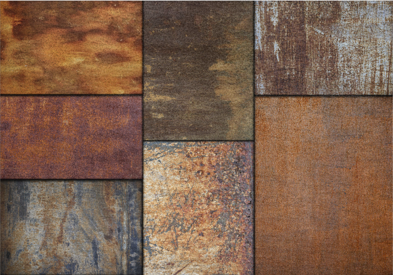 Rustik taş şıklığı taş etkisi pvc halı - TenStickers