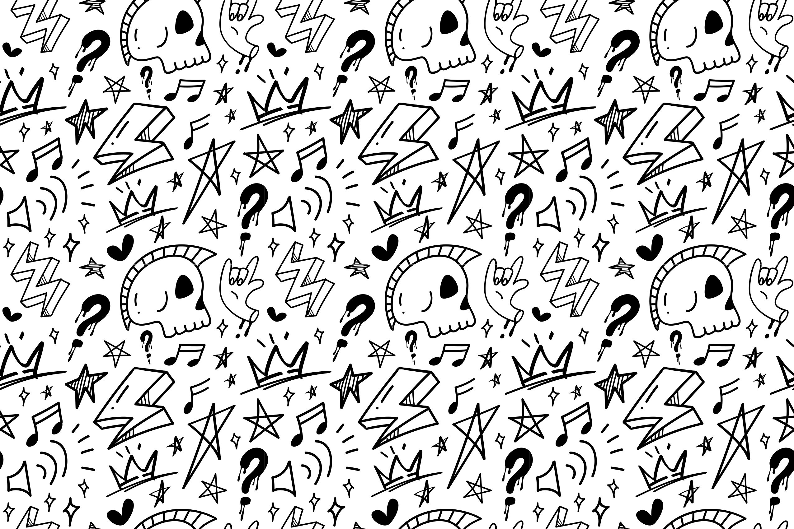 Havalı işaretler desen yatak odası vinil halı - TenStickers