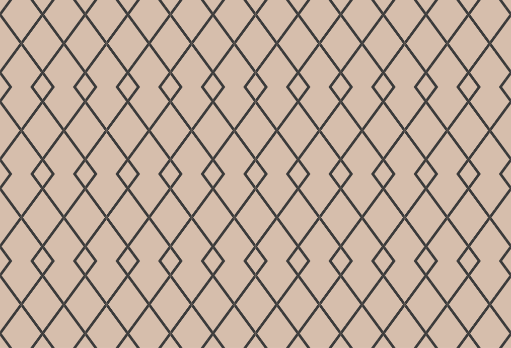 Zarif elmas motifi geometrik pvc halı - TenStickers