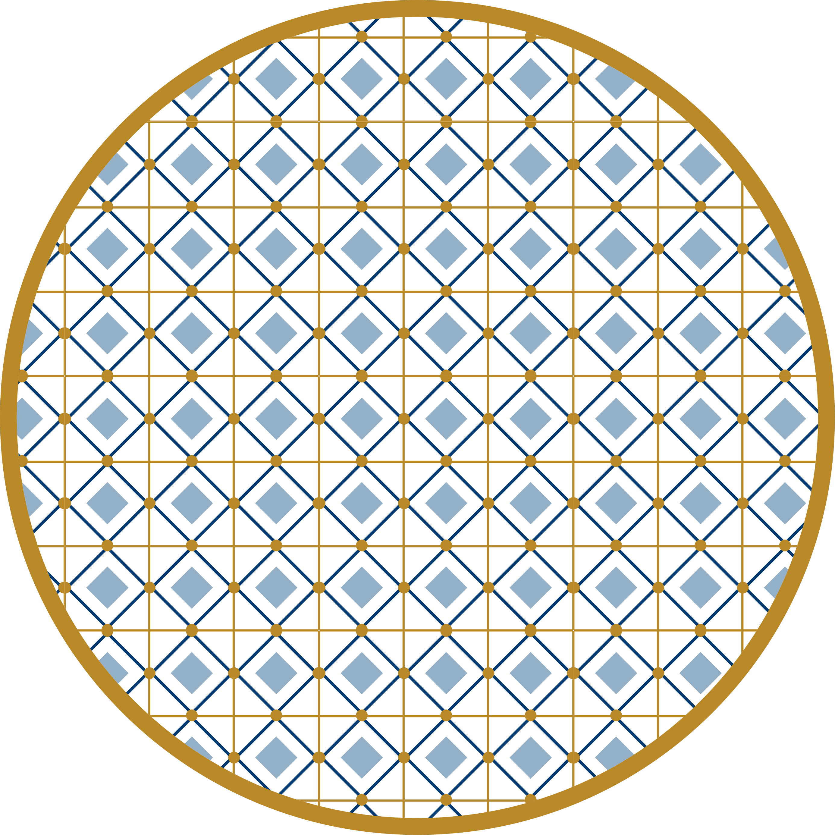 Dairesel fayans fayans efekti pvc halı - TenStickers