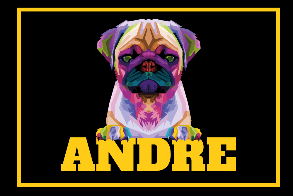 özelleştirilebilir evcil hayvan isimlerle pvc halı - TenStickers