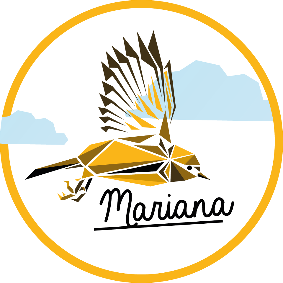 Kişiselleştirilmiş kuş isimlerle pvc halı - TenStickers