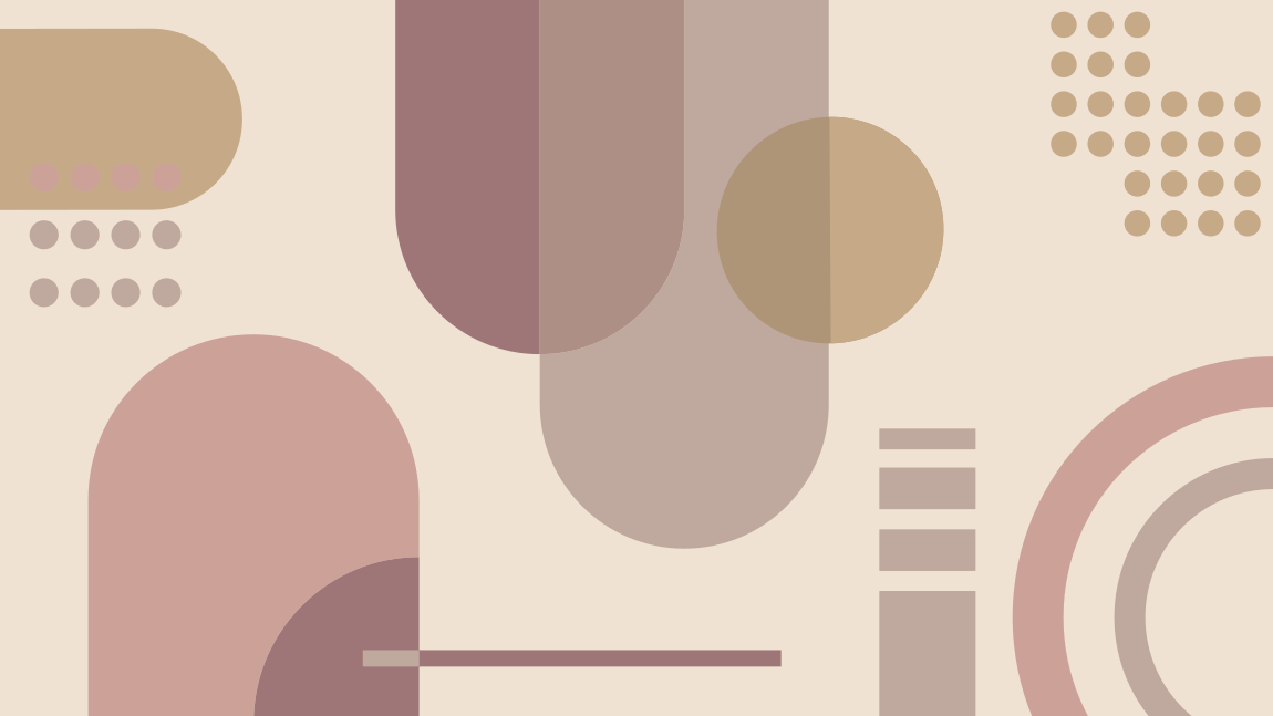 Gri ve kahverengi geometrik desenli geometrik kilimler - TenStickers