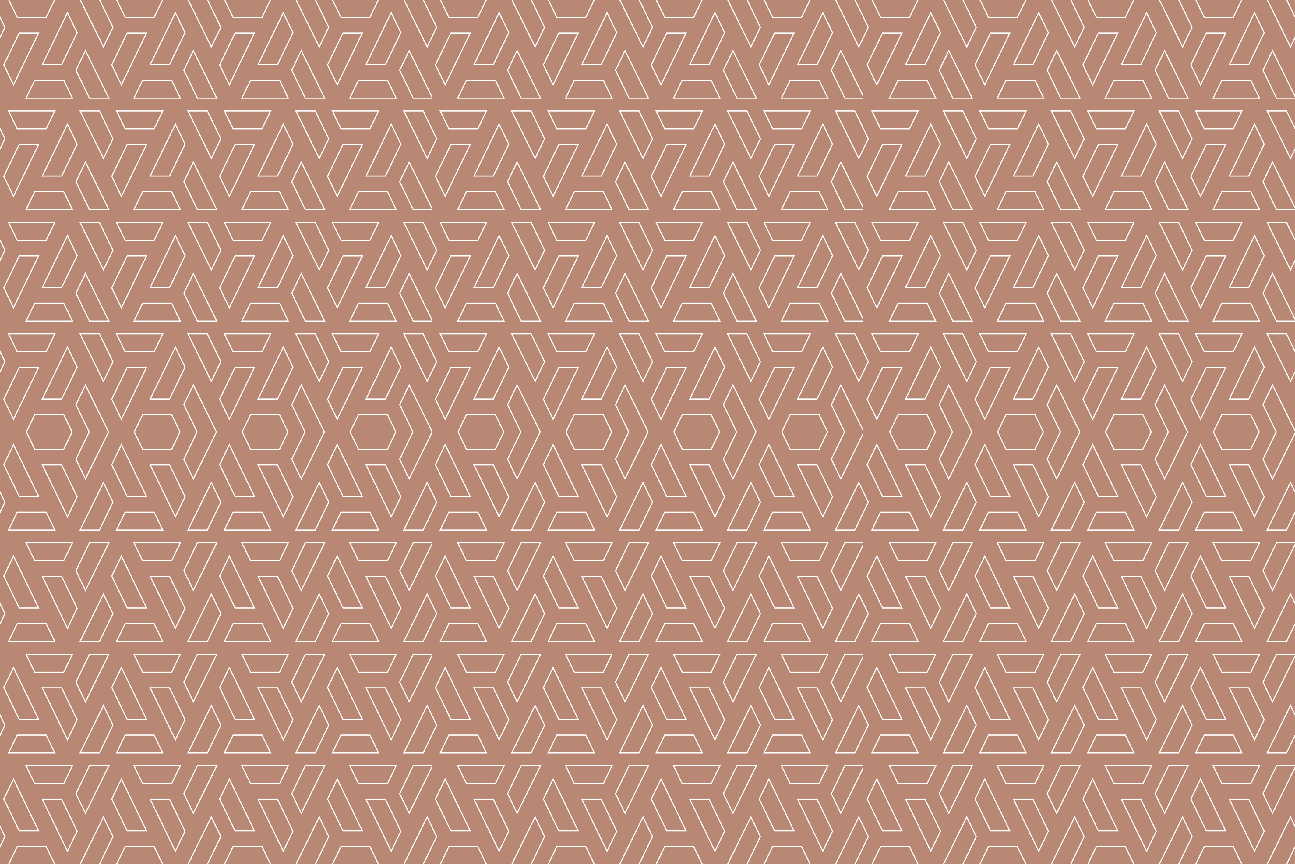 şık kahverengi eleman geometrik pvc halı - TenStickers