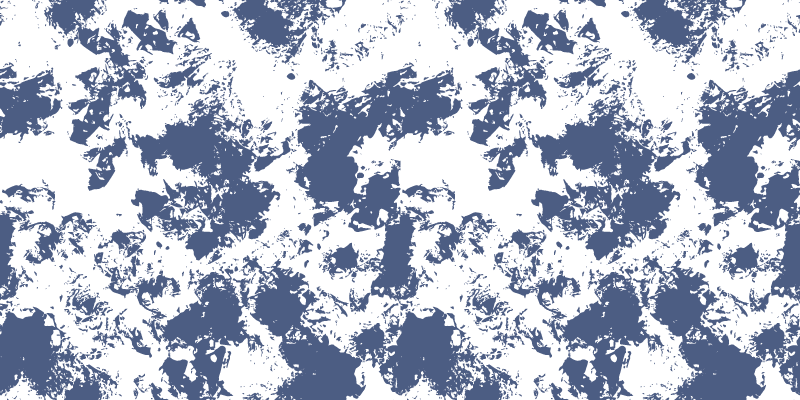 Mavi Soyut Hayvan Deseni doku efektli pvc halı - TenStickers