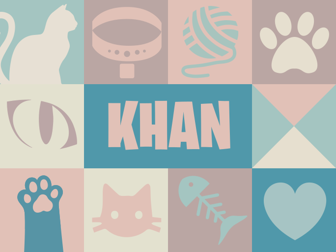 Kediler kişiselleştirilmiş hayvan halısı - TenStickers