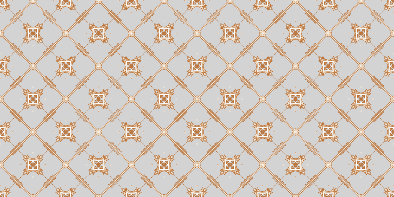 Karo tarzı eşkenar dörtgen karo halı - TenStickers