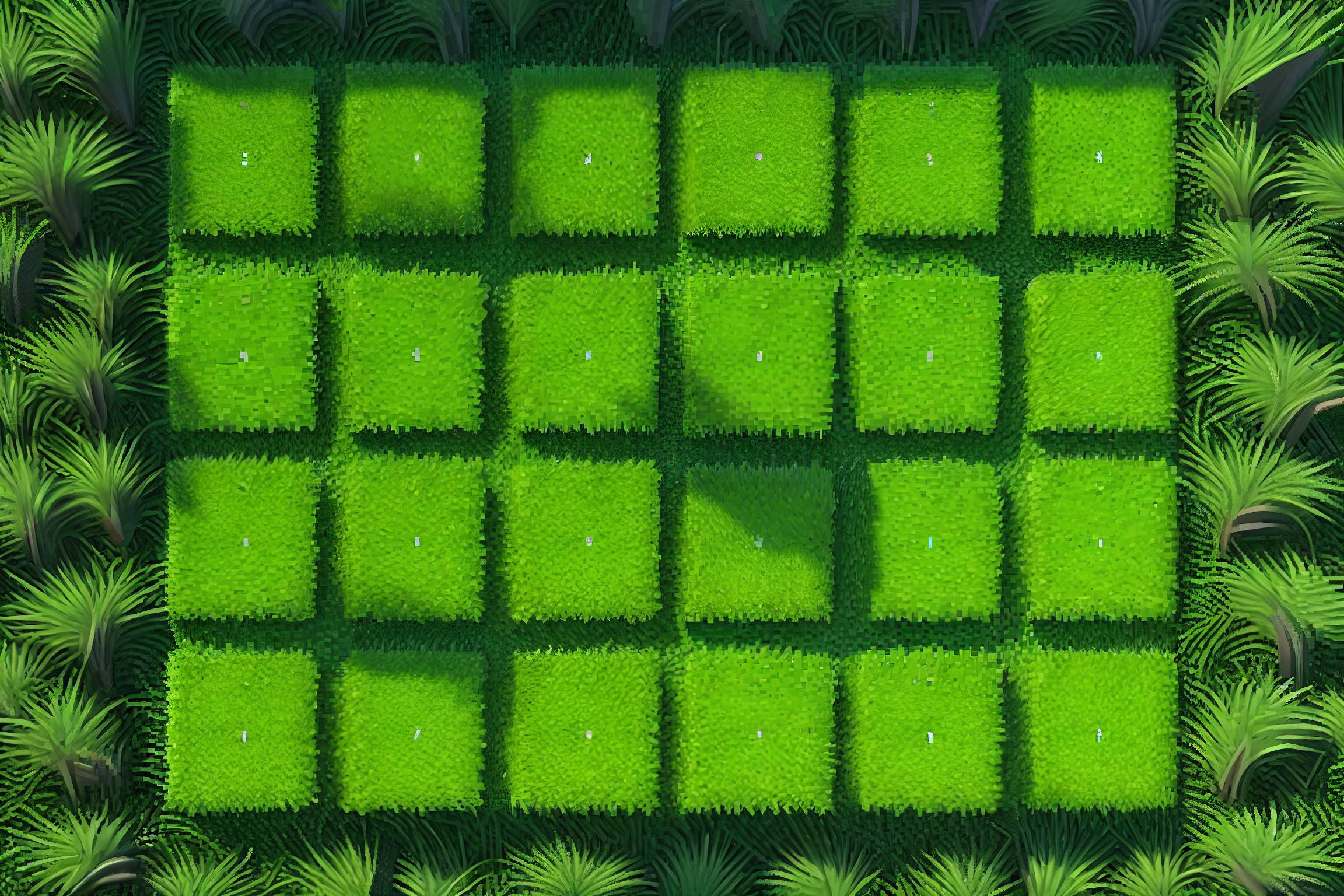 Küplü çim toprak doğa kilim - TenStickers