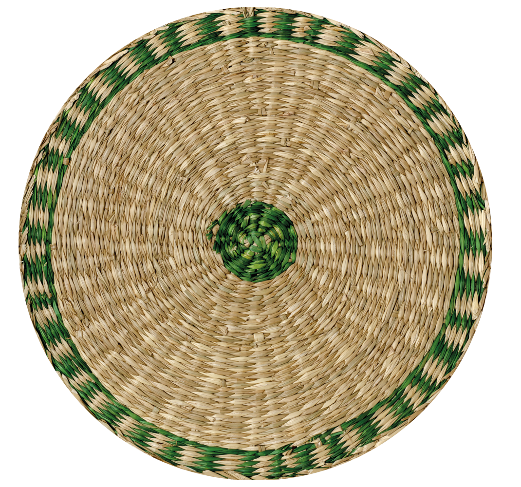 Dokulu yuvarlak doku doku efektli pvc halı - TenStickers