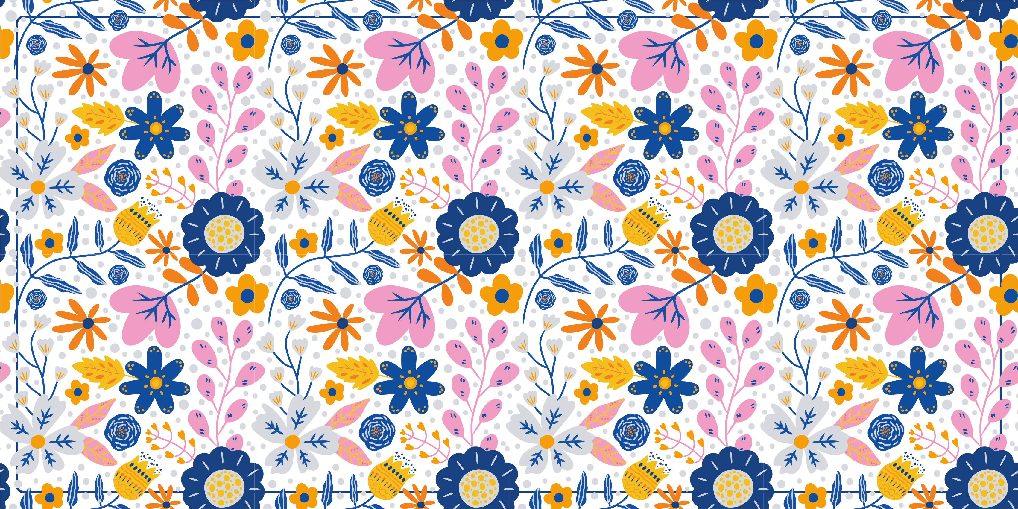 Çiçekli ilkbahar doğa pvc halı - TenStickers