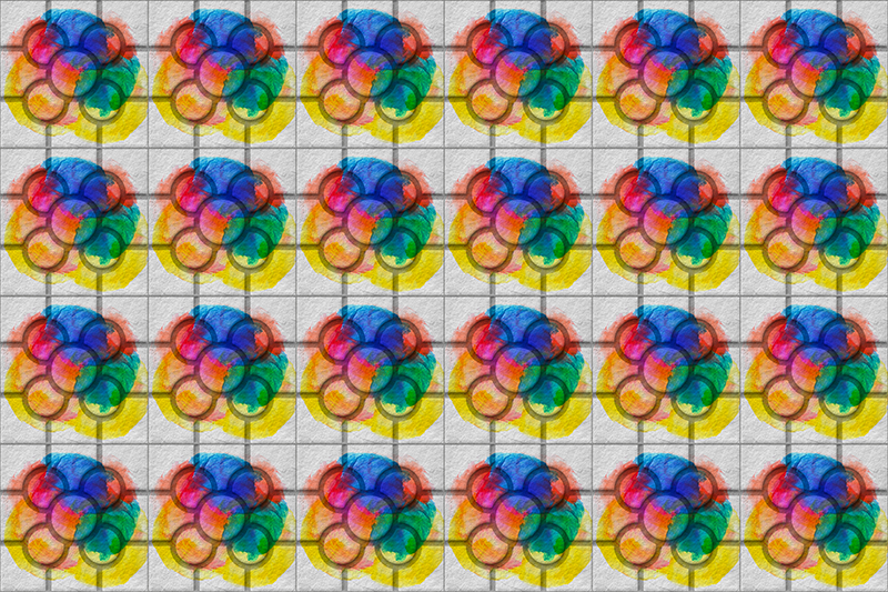 Bilbao sokaklarındaki renkli Çinileri Türkçeye çevirin vintage pv - TenStickers