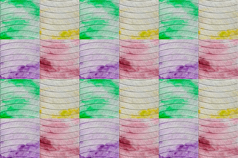 Ramblas'ın Çinileri oturma odası pvc halı - TenStickers