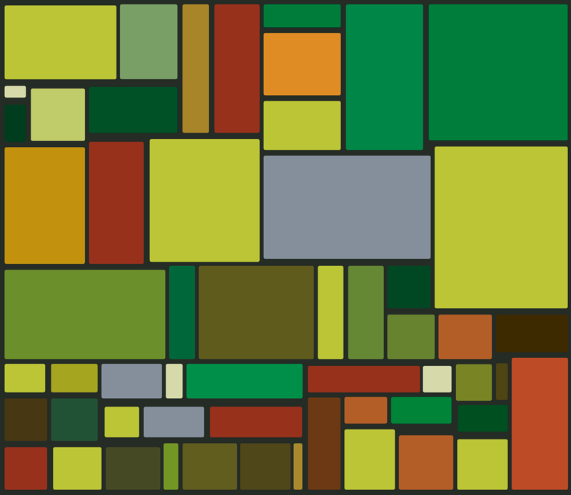 çok renkli retro mozaik geometrik pvc halı - TenStickers