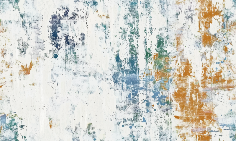 Soyut dokulu tasarım yemek odasi pvc halı - TenStickers