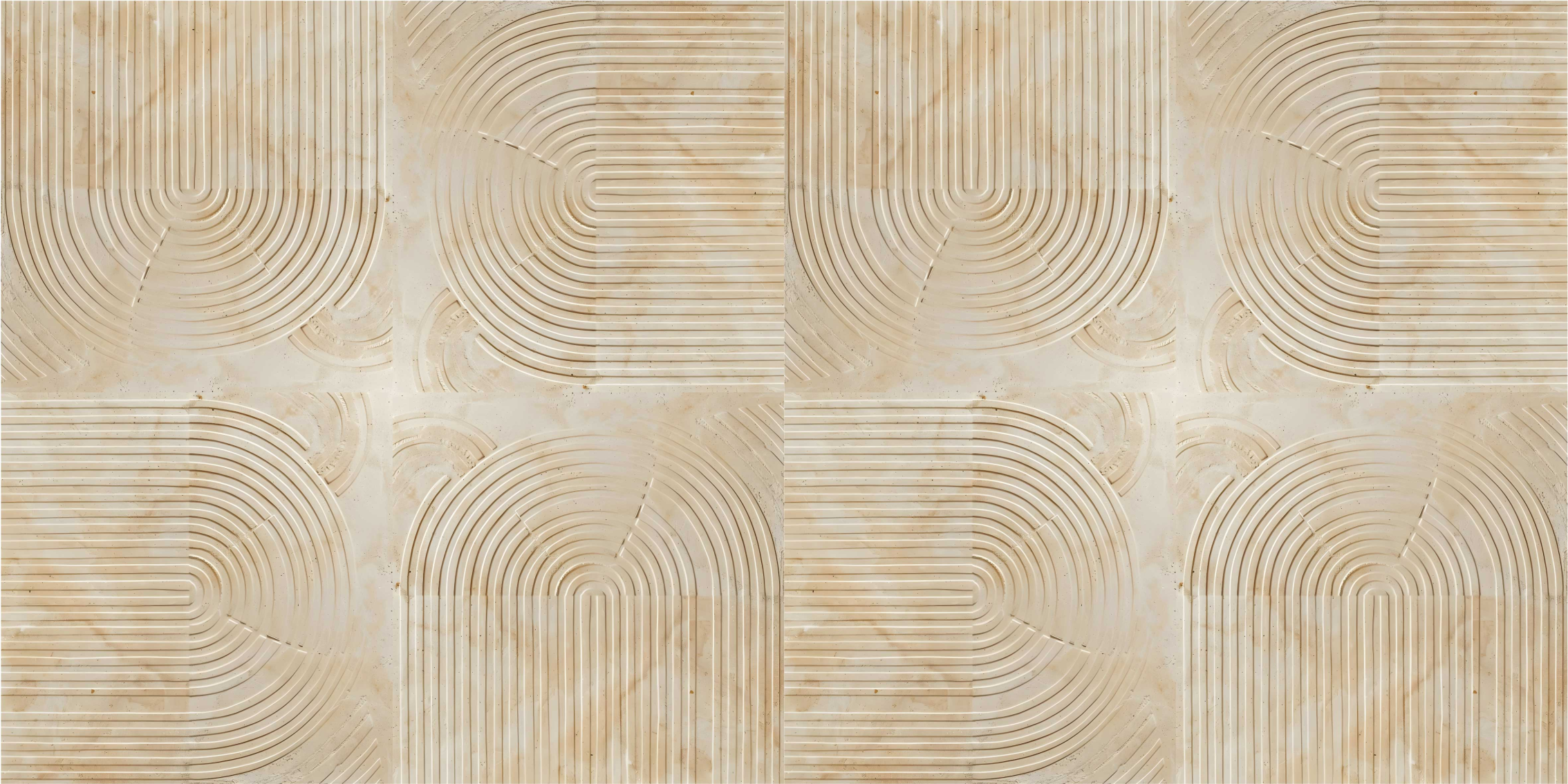 Modern yaylar bej pvc halı - TenStickers