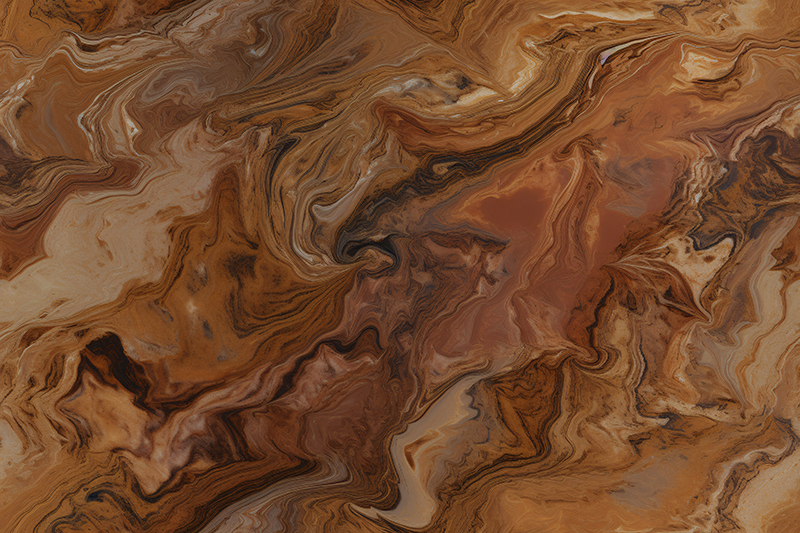 Kahverengi tonu Mermer vinil halı - TenStickers