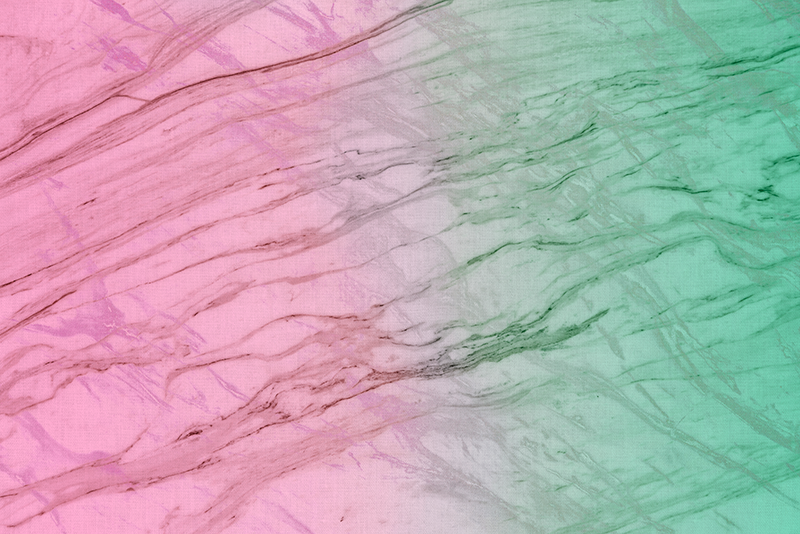 Pembe ve yeşil pastel renk Mermer vinil halı - TenStickers