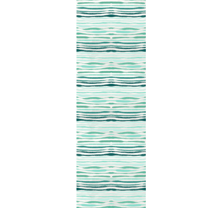 Akışkan dalga deseni dokular ve desenler duvar kağıdı - TenStickers