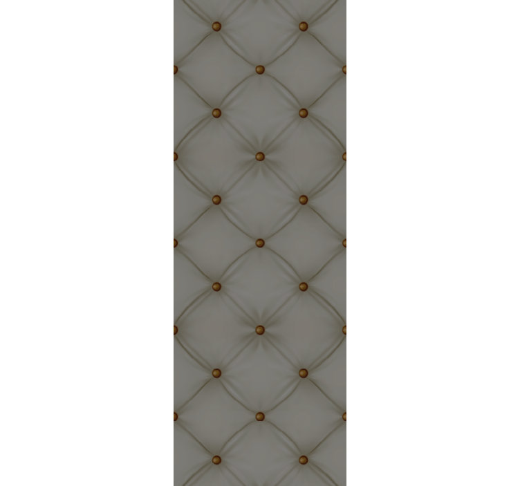 Gri yastıklı motif doku duvar kağıdı - TenStickers