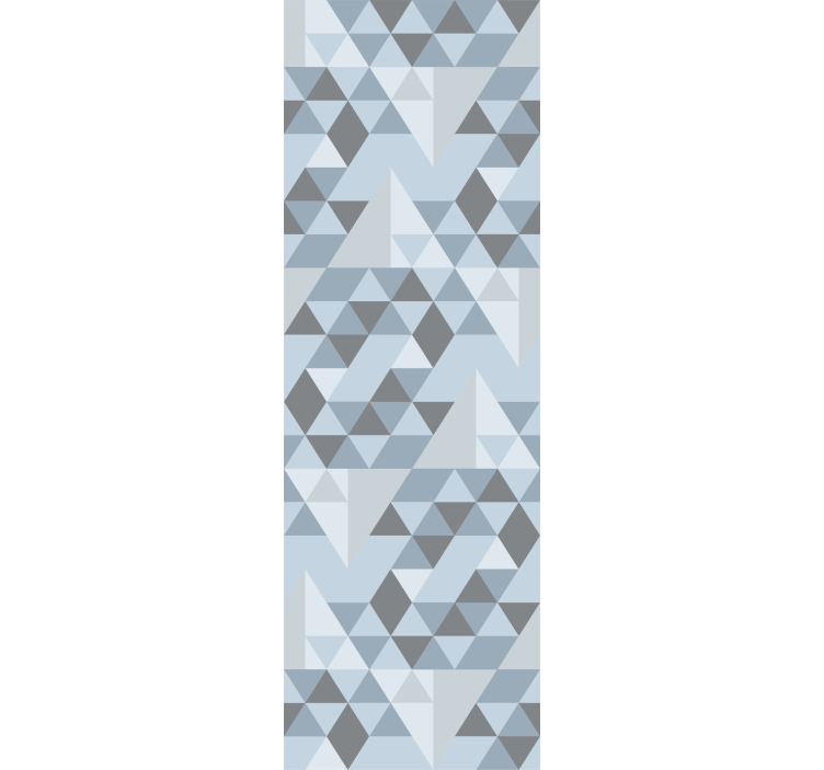 Geometrik gradyan üçgenler duvar kağıdı - TenStickers