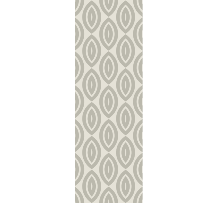 Zarif yaprak şekilleri dokular ve desenler duvar kağıdı - TenStickers