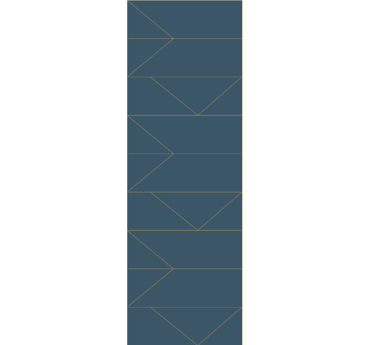 Geometrik ok şekilleri oturma odası duvar kağıdı - TenStickers