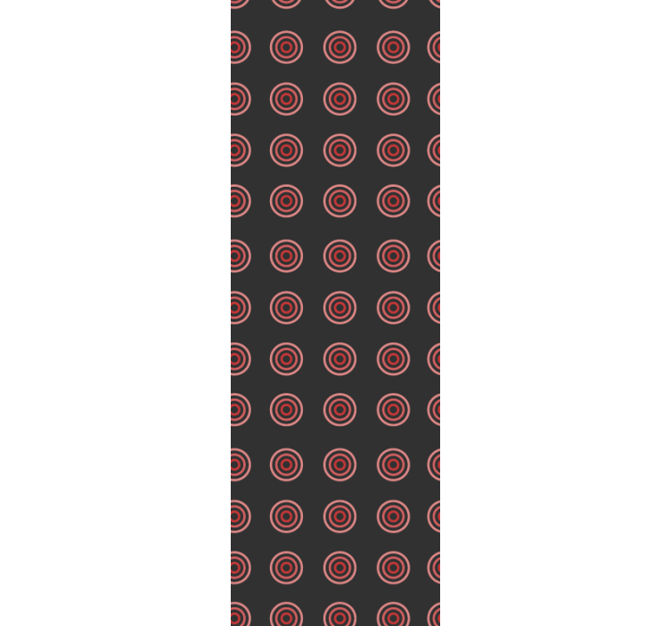 Daireler ve halkalar lekeli duvar kağıdı - TenStickers