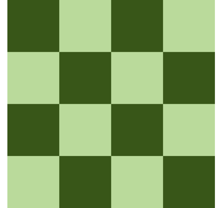 Koyu ve açık yeşil motif fayans duvar kağıtları - TenStickers