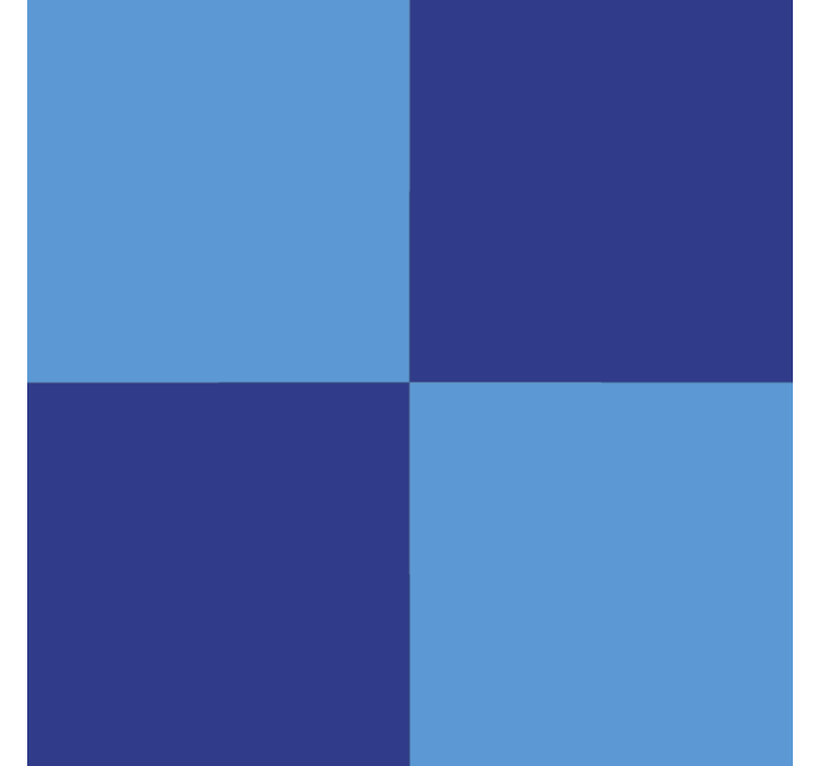 Koyu ve mavi motif fayans duvar kağıtları - TenStickers