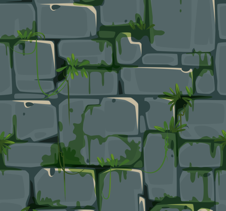 Taş duvar dokulu duvar kağıdı - TenStickers