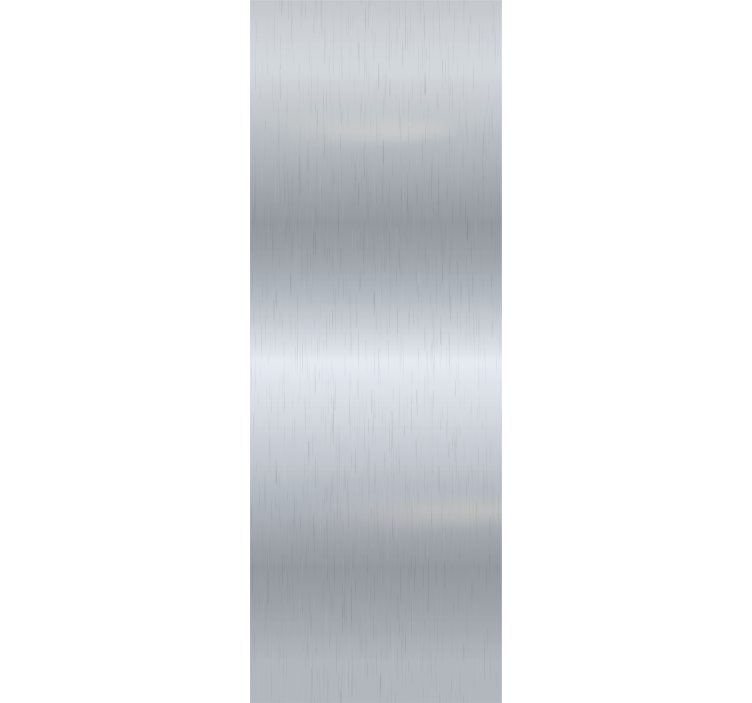 Duvar kağıdı süslemeleri gri çelik imitasyonu - TenStickers