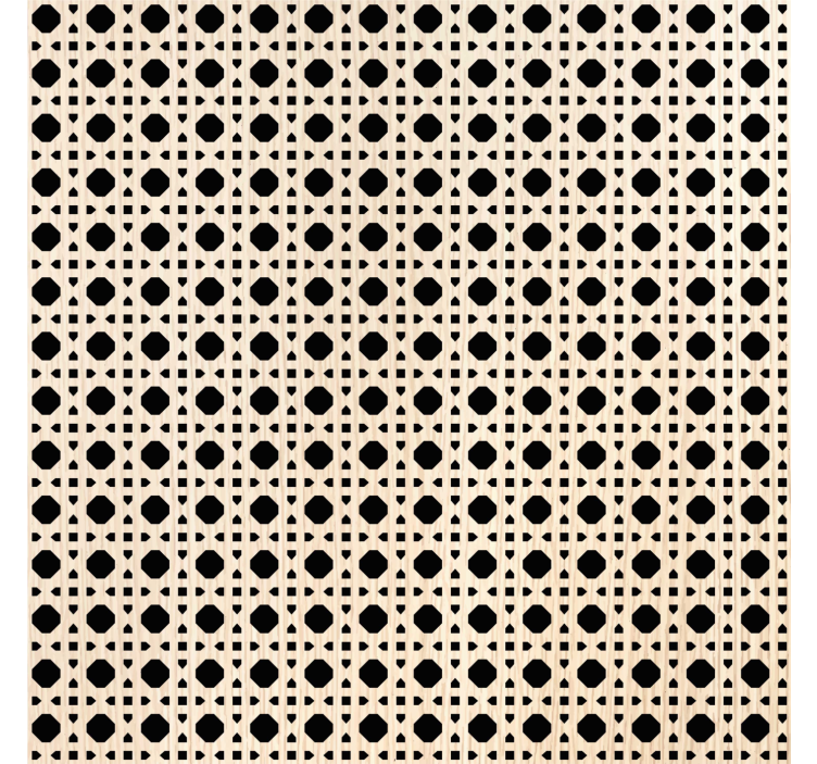 Oturma odası duvar kağıdı açık kahverengi kanvas - TenStickers