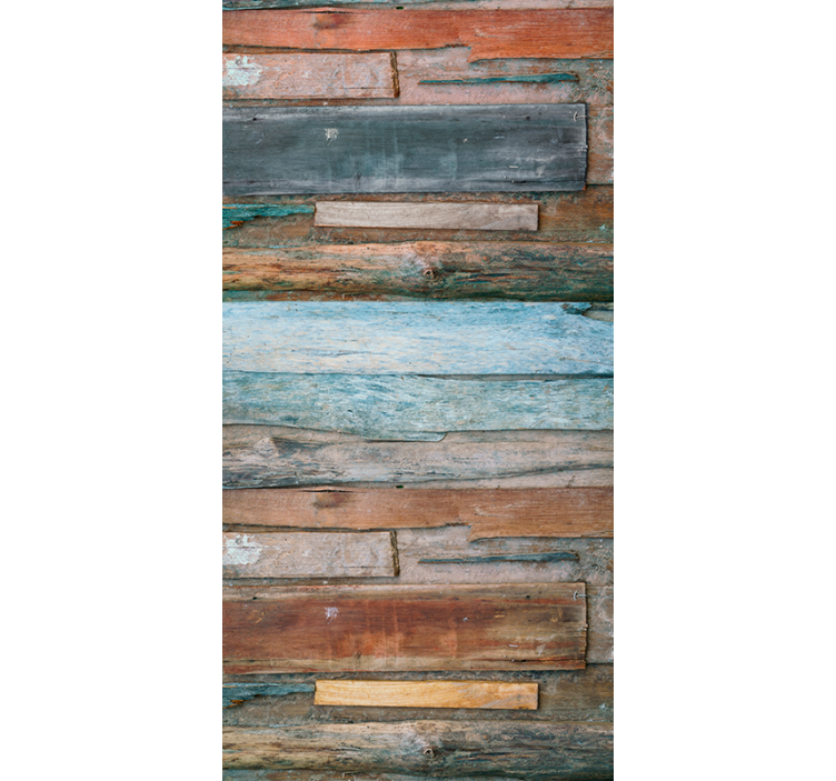 Oturma odası duvar kağıdı eski opak efekt - TenStickers