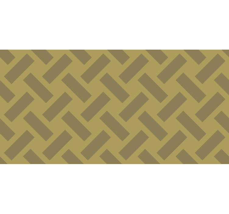 Yemek odası duvar kağıdı zigzag desen - TenStickers