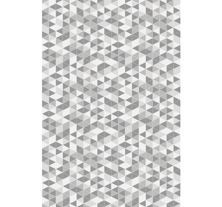 Yemek odası duvar kağıdı geometrik Üçgen deseni - TenStickers