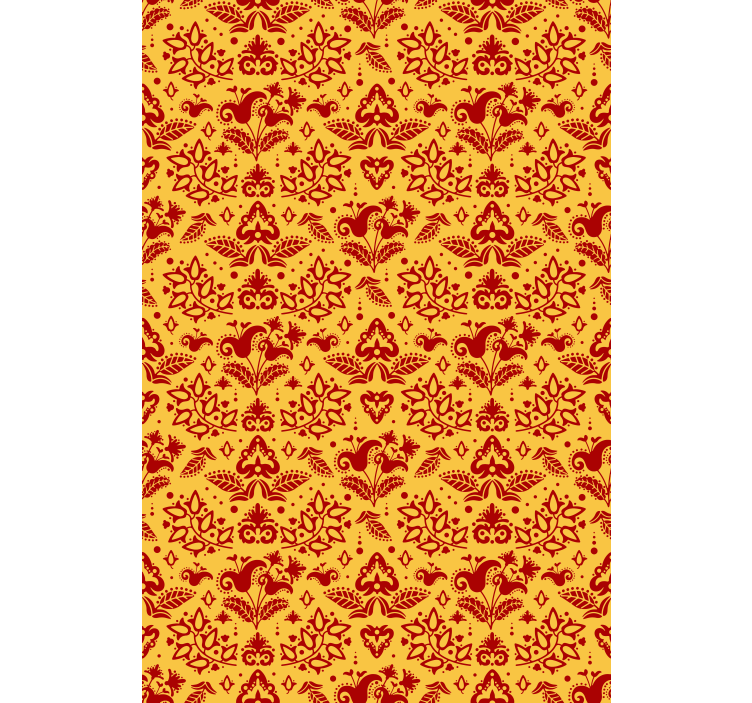 Koridor duvar kağıdı botanik motif tarzı - TenStickers