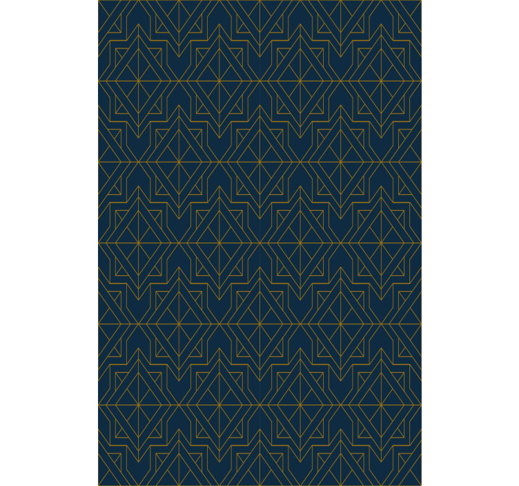 Modern duvar kağıdı geometrik düzenleme konsepti - TenStickers