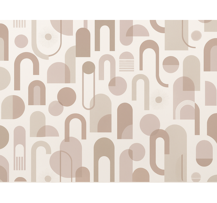 Yetişkin odası duvar kağıdı modern desen - TenStickers