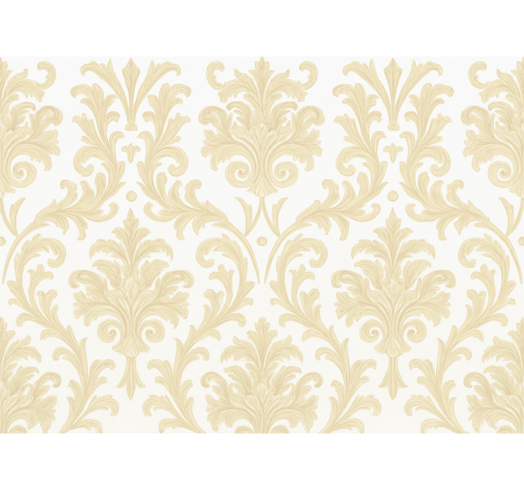 Yetişkin odası duvar kağıdı nötr adaçayı deseni decor - TenStickers