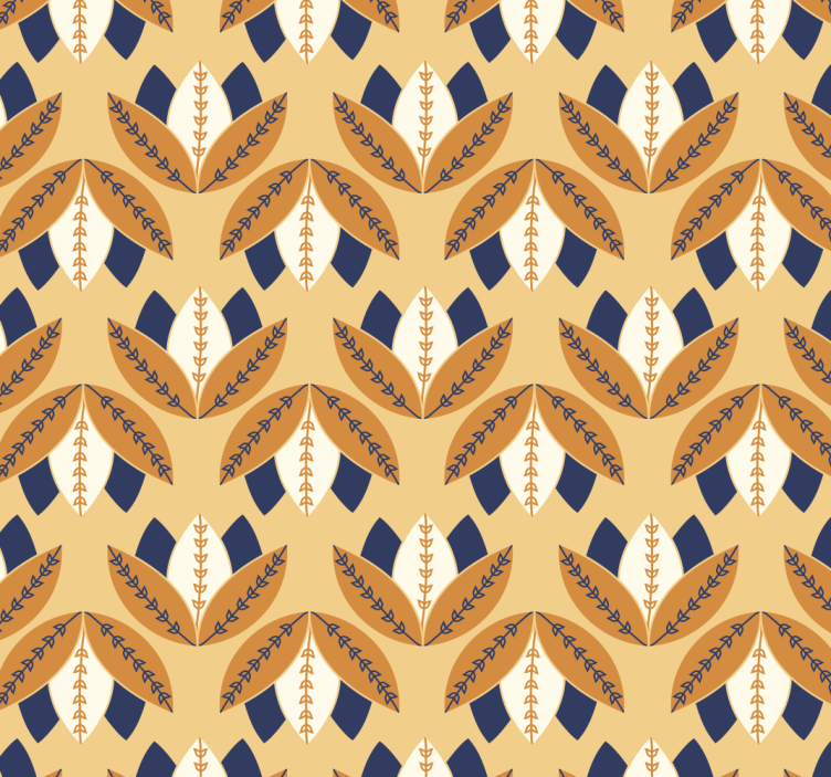 Geometrik tarzı duvar kağıdı soyut - TenStickers