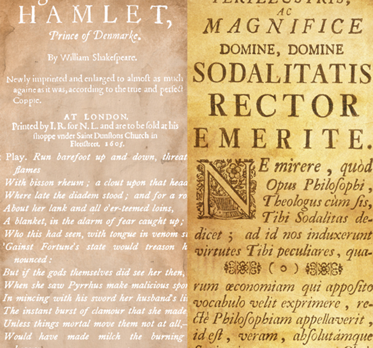 Elegant Script Bedroom Backdrop harfler duvar kağıdı - TenStickers