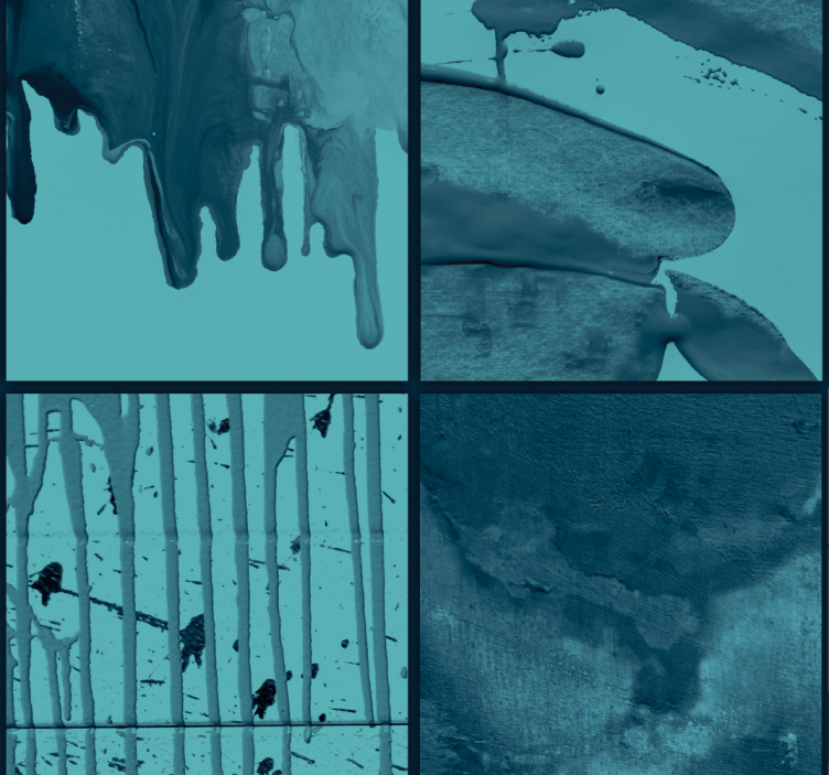 Yağmur duvarın arkasında duvar kağıdı - TenStickers